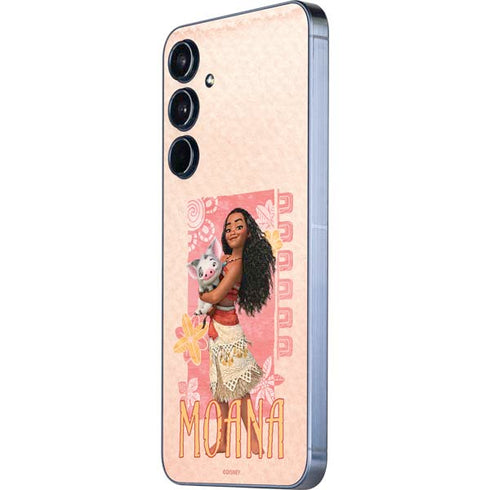 Disney Princess Moana and Pua Galaxy A55 5G Skin